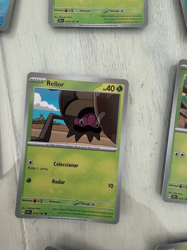 Lote 11 Cartas Pokémon