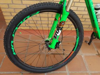 Bicicleta de Montaña Cube Verde