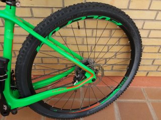 Bicicleta de Montaña Cube Verde
