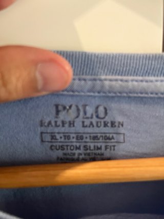 Camiseta Polo Ralph Lauren Azul Talla L