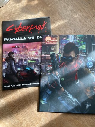 Cyberpunk Red Juego de Rol Español + Pantalla