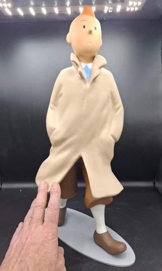 Figura Tintín y Milú Cangrejo de las pinzas de oro