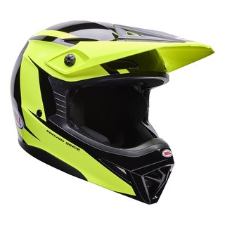 LIQUIDACION Casco BELL MX-10 Mips Talon Yellow/Bla