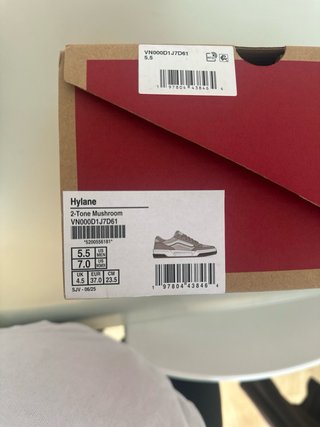 Zapatillas Vans Hylane Beige/Blanco