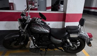 Daelim Daystar 125cc Moto Cruiser Negra/Gris