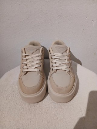 Zapatillas Prada Mujer Beige