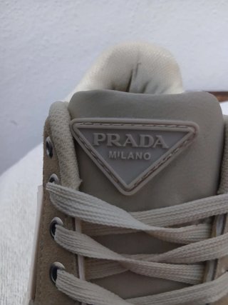 Zapatillas Prada Mujer Beige