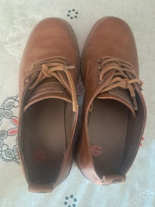 Botines seminuevos color marron