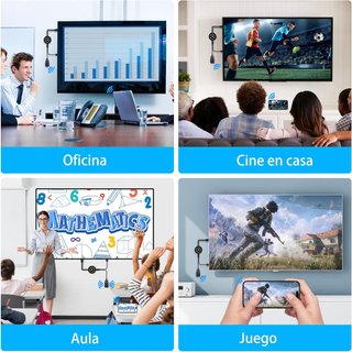 Dongle HDMI inalámbrico compatible Miracast