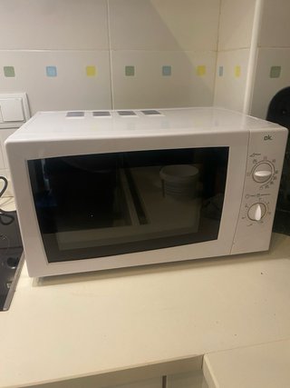 Microondas OK Blanco con Grill