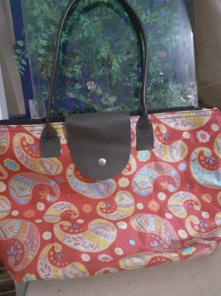 Bolso estampado paisley