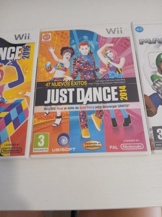 Pack 4 Juegos Wii: Mario Kart, Just Dance