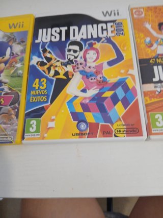 Pack 4 Juegos Wii: Mario Kart, Just Dance