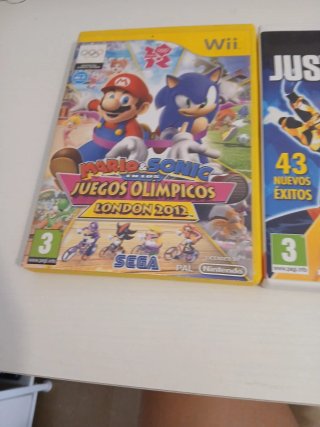 Pack 4 Juegos Wii: Mario Kart, Just Dance
