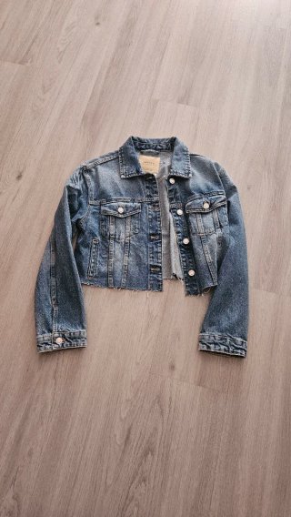 Chaqueta tejana corta