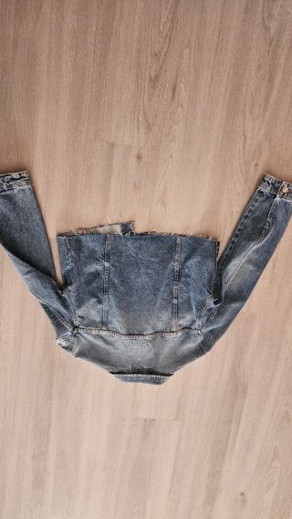 Chaqueta tejana corta
