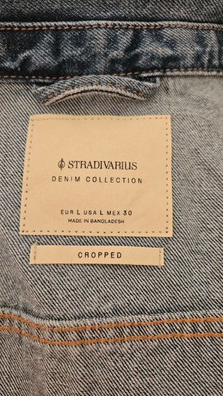 Chaqueta tejana corta