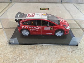 Coche Burago Citroën C4 Rally 2007