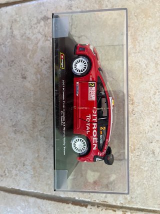 Coche Burago Citroën C4 Rally 2007