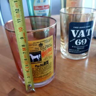 Juego vasos y cubitera marcas de whisky