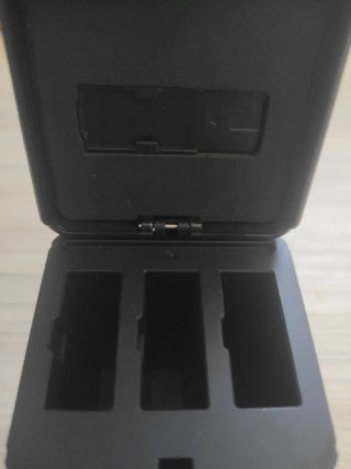 Cargador Baterías Dron DJI Tello Negro