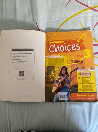 Choices Student's book. ESO 3