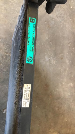 RADIADOR AIRE CONDENSADOR AUDI A3 8L 1.8T 1999