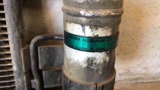 RADIADOR AIRE CONDENSADOR AUDI A3 8L 1.8T 1999