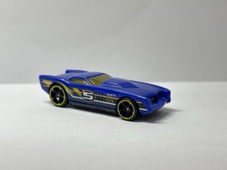 Coche Hot Wheels Azul Carreras