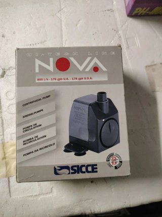 Bomba Acuario Nova Sicce 800 l/h