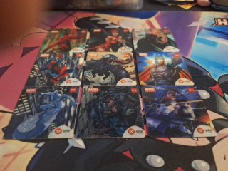 15 Tarjetas Lenticulares Galp Marvel Heroes 2005