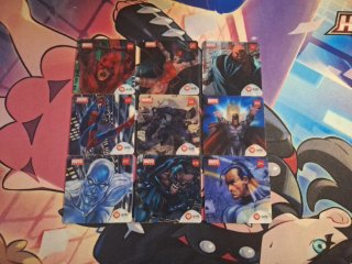 15 Tarjetas Lenticulares Galp Marvel Heroes 2005