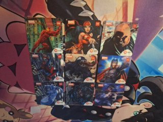 15 Tarjetas Lenticulares Galp Marvel Heroes 2005