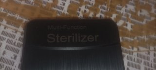 Caja esterilizadora UV Sterilizer negra