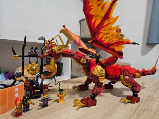 Lego Ninjago Dragón 71822