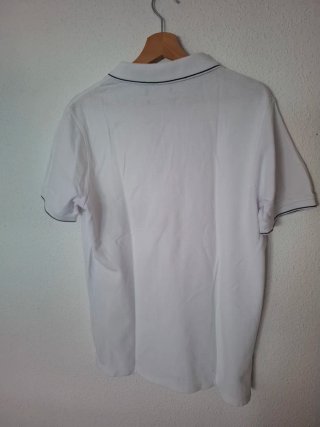 Polo Mango Talla M Blanca 8e