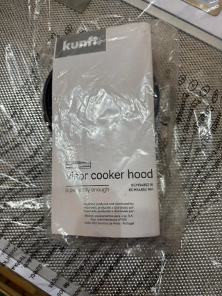 Campana extractora KUNFT 60 cm Blanca
