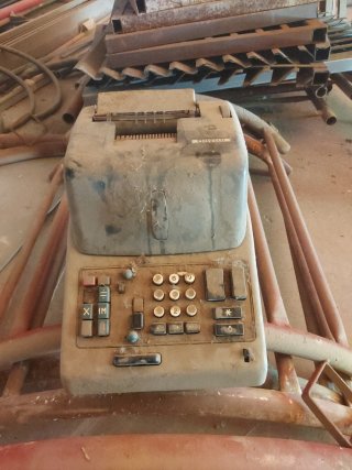Calculadora Mecánica Vintage