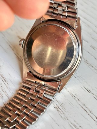 Rolex Datejust 36mm. Vintage. Esfera Azul