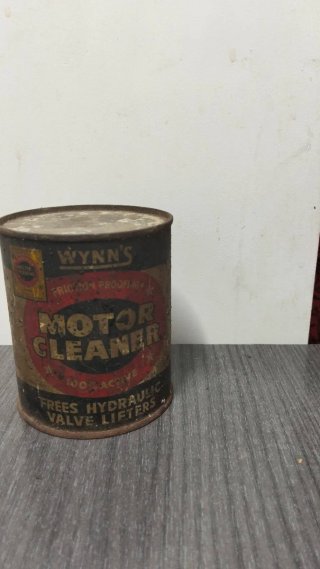 Set di lattine antiche per auto
