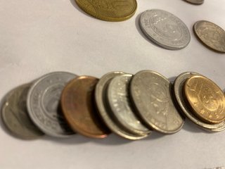 Colección de monedas de varios países