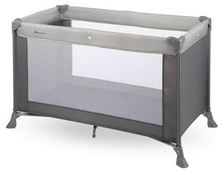Cuna de bebé plegable 125.5x63x70.5 cm