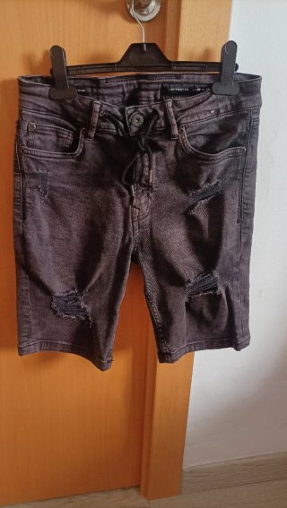 Pantalones vaqueros Bershka negros