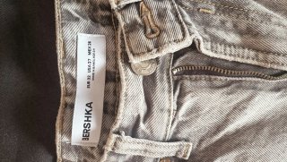 Pantalones vaqueros Bershka negros