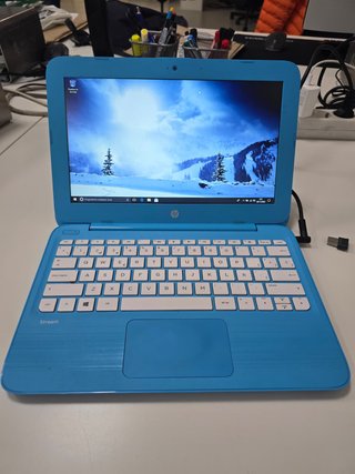 Mini PC HP Stream Azul