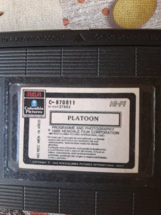 Arma Letal VHS Warner Home Video