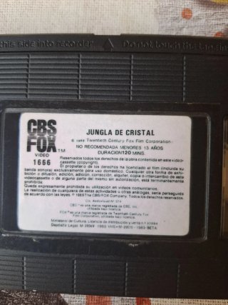 Arma Letal VHS Warner Home Video