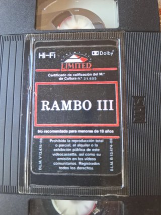 Arma Letal VHS Warner Home Video