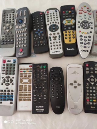 Mandos a distancia TV, DVD, TDT