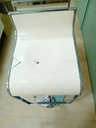 Taburetes Cocina Altos Blancos